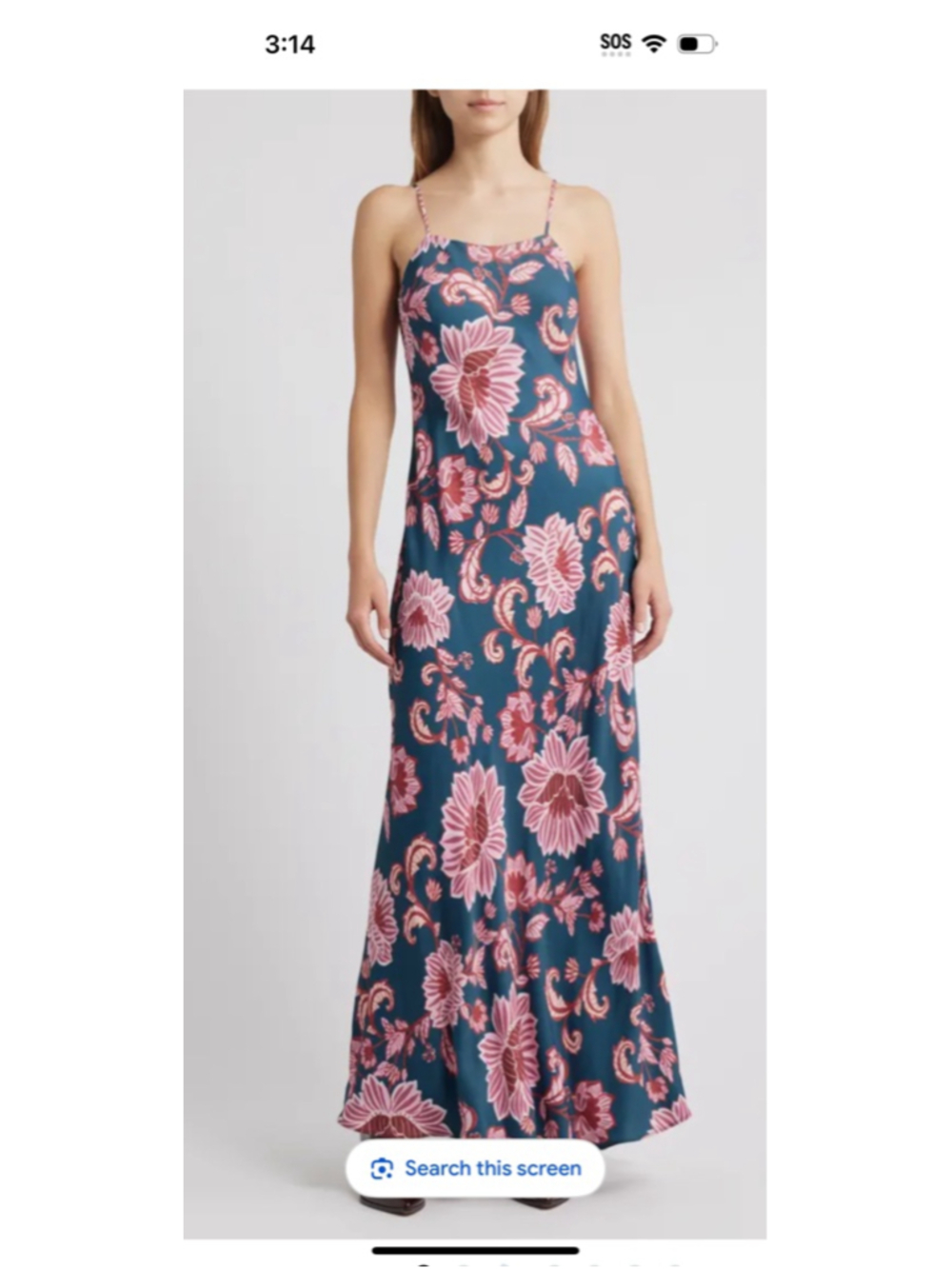 Farm Rio Flower Delicacy Paisley Slipdress|Size XL|NWT - Picture 1 of 9